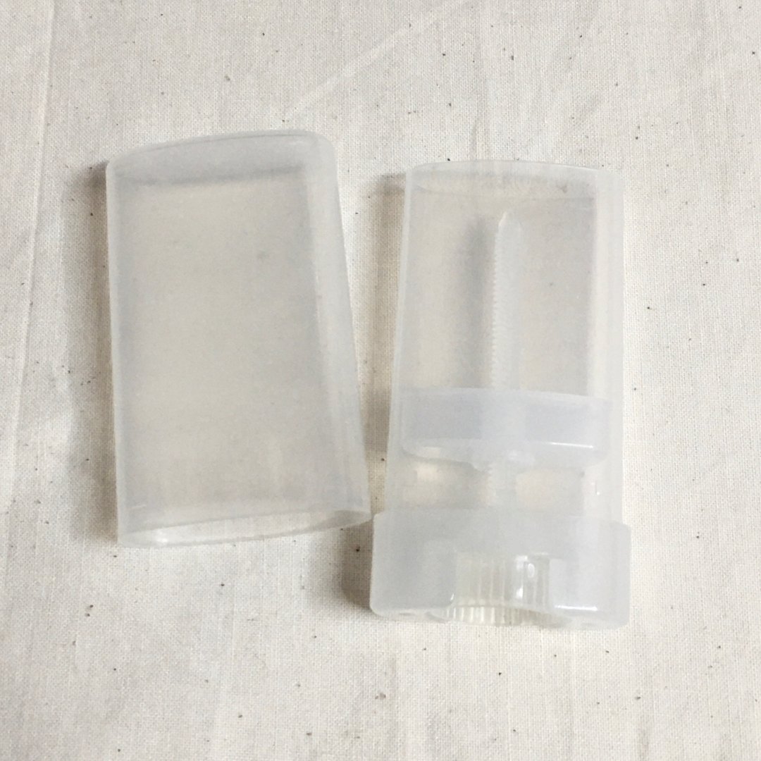 塑胶旋转扁管 - 蜡烛/香氛/手工皂 - 塑料 白色