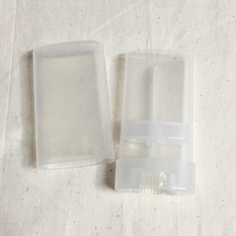 塑胶旋转扁管 - 蜡烛/香氛/手工皂 - 塑料 白色
