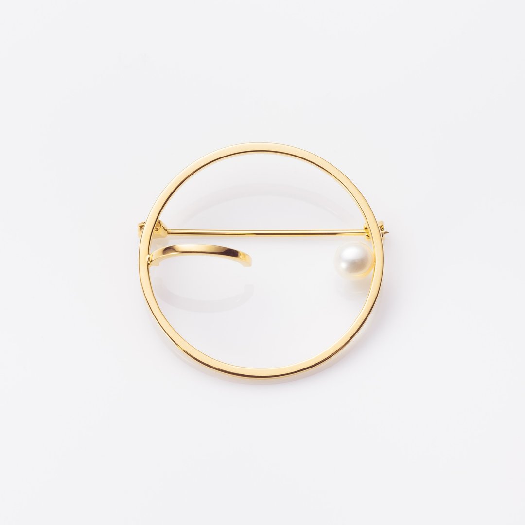 细致独特 / Quinn brooch - 胸针 - 其他金属 金色