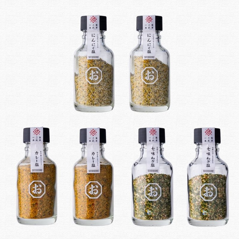 与毛豆完美搭配的“Shiohachi ”和风式调味盐套装 - 酱料/调味料 - 其他材质 