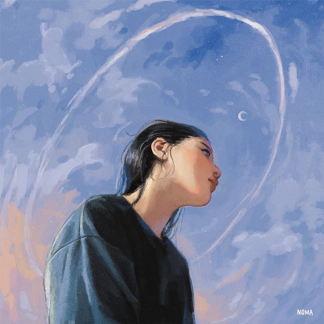 明信片 / 飞机云 / NOMA - 卡片/明信片 - 纸 