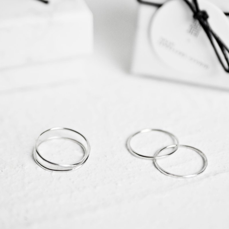 Goody Bag-极细银戒任选两件88折福袋 - 戒指 - 纯银 