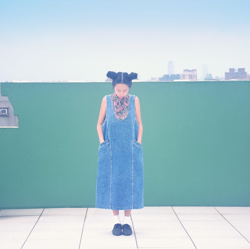 懒女孩  |  古着吊带裙 - 其他 - 其他材质 