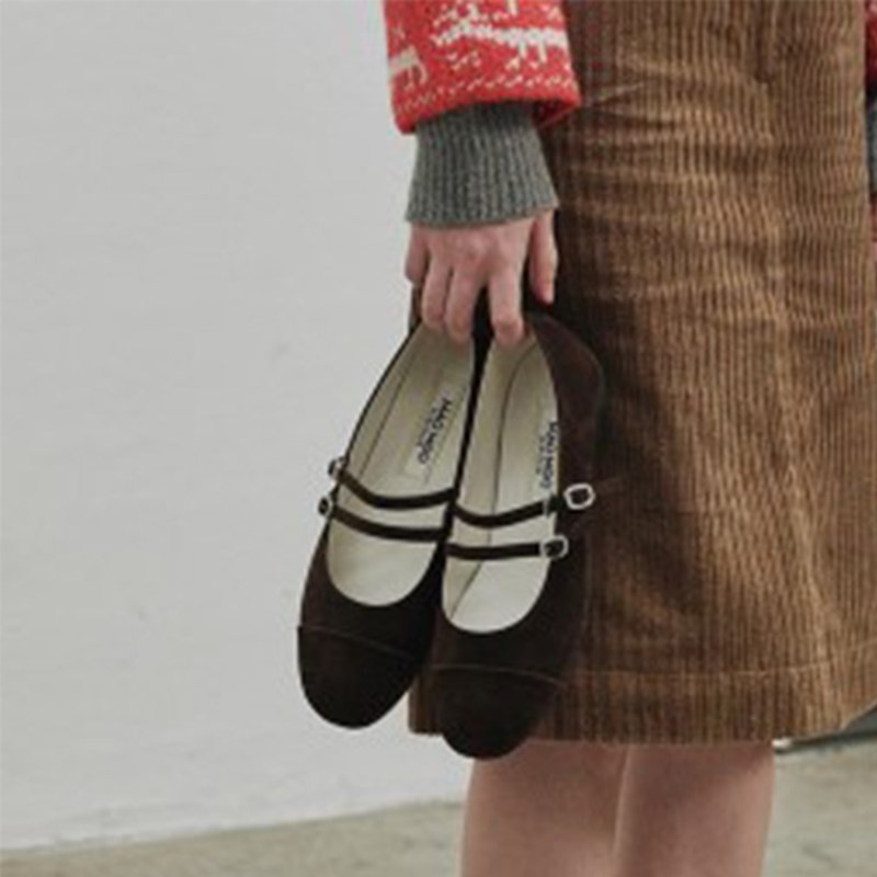 PRE-ORDER 韓國人手製 MACMOC Ruby 平底鞋 Brown - 其他女款皮鞋 - 其他材质 