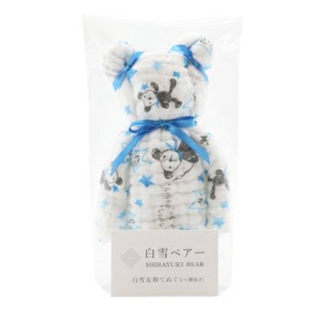 京友禅染小熊汗巾 / I am Kumao 蓝色 - 毛巾浴巾 - 棉 蓝色