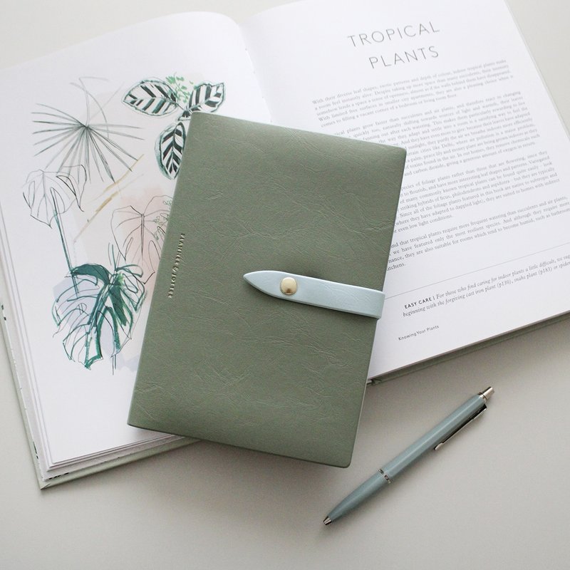 MATOKA 日志 2026年版 1月开始 B6 周记事 左页式 Lundi Olive - 笔记本/手帐 - 纸 