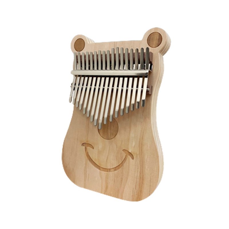 熊轻松板式拇指琴 赠书包+乐器清洁布 - 吉他/乐器 - 木头 卡其色