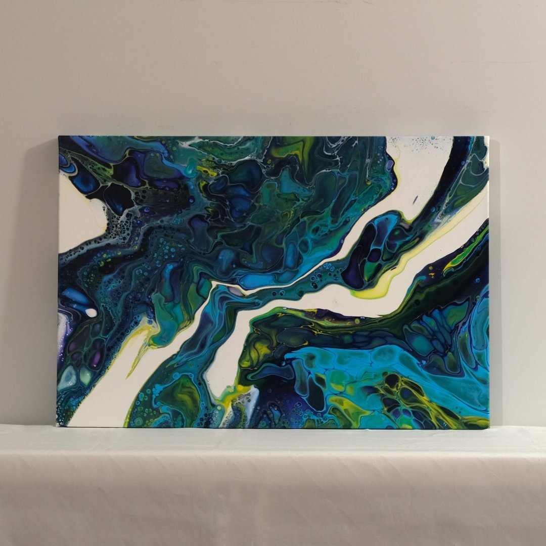 时间之流 - 海报/装饰画/版画 - 颜料 