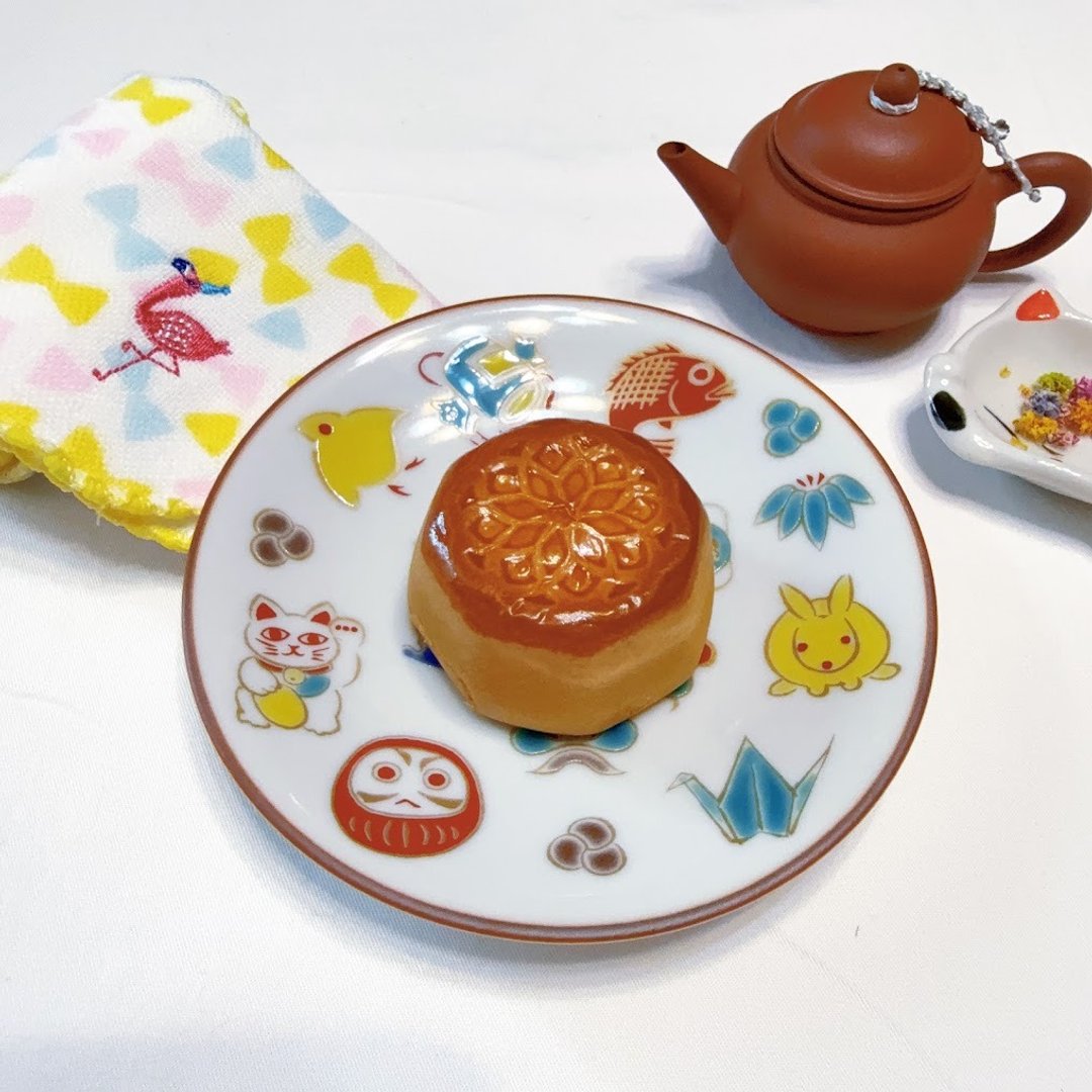 【九谷烧】青郊窑缘起小盘-缘起物 - 盘子/餐盘/盘架 - 陶 