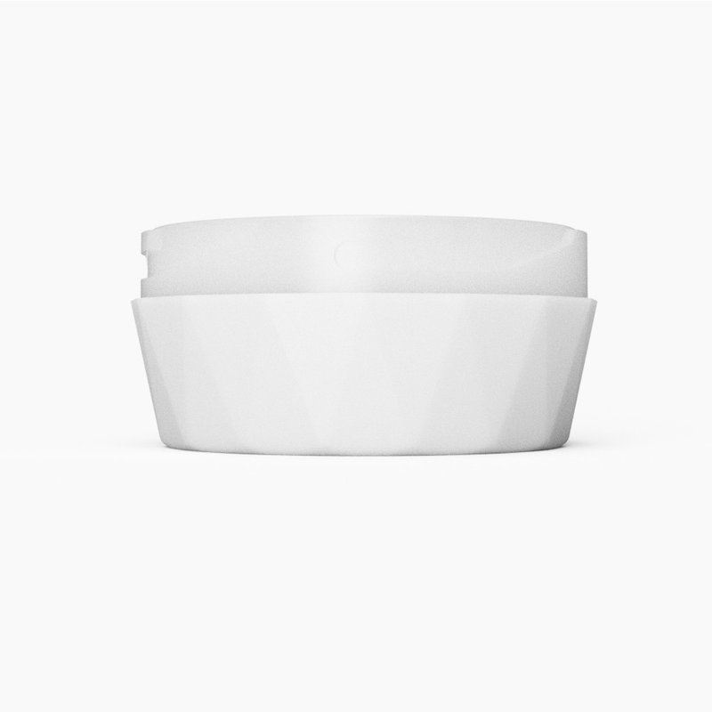 Wattle组件∣底座_菱底_白色 - 水瓶/水壶 - 塑料 白色