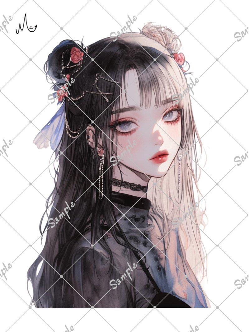 原创人物贴纸 - 贴纸 - 纸 