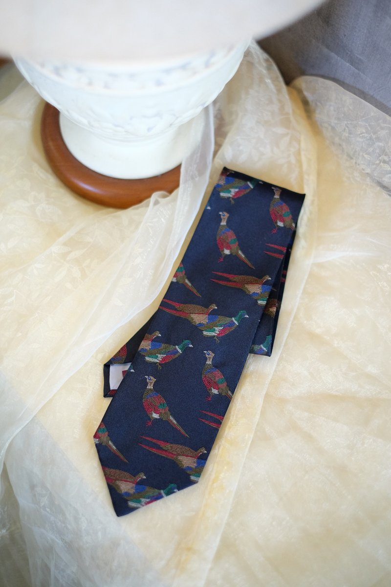 Vintage Ralph Lauren Necktie - 领带/领带夹 - 丝．绢 