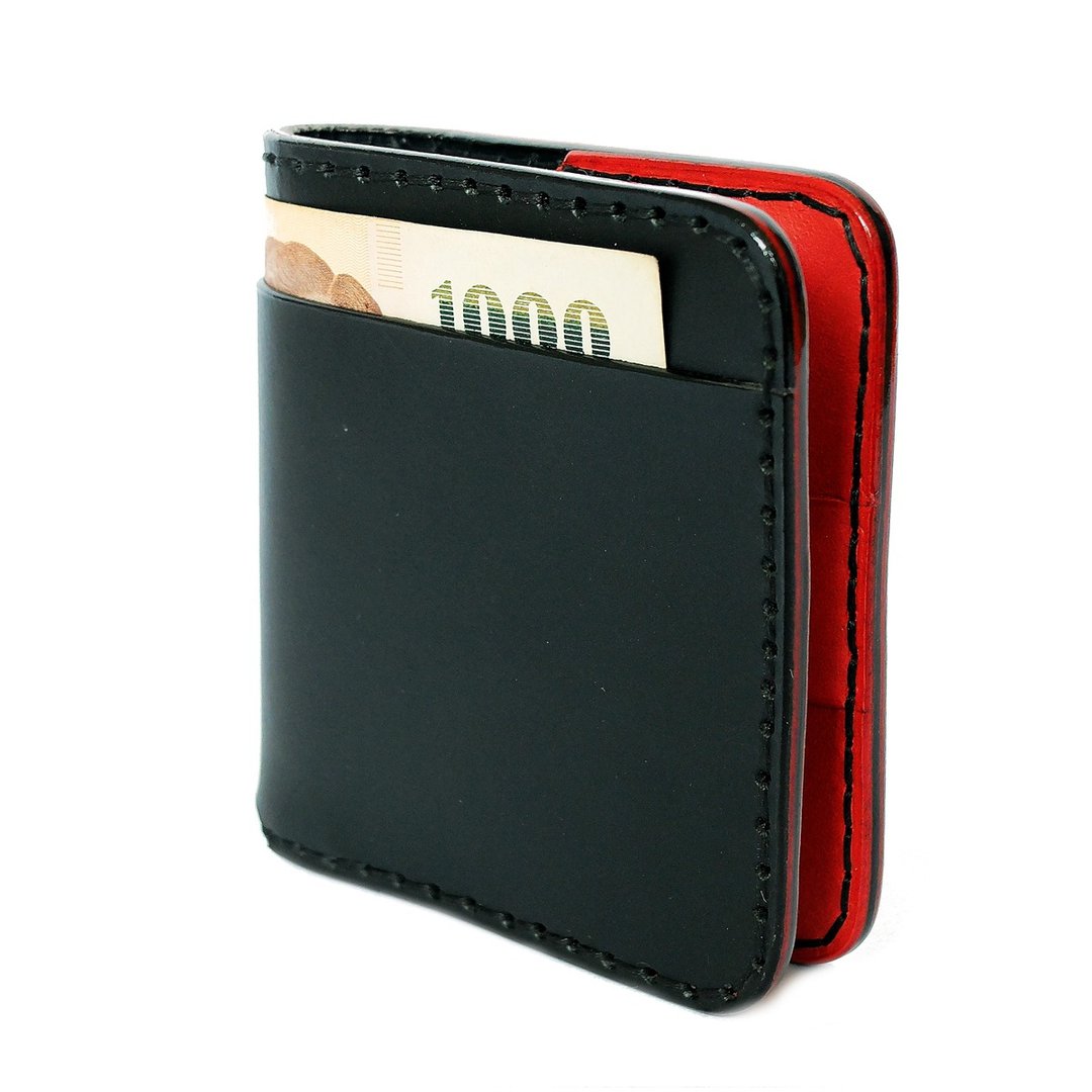 Mini Wallet Simone Sonata BR series Simone Sonata - 皮夹/钱包 - 真皮 红色