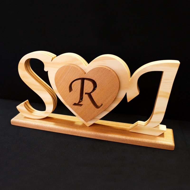 定制化招牌立牌 - 门帘/门牌 - 木头 卡其色