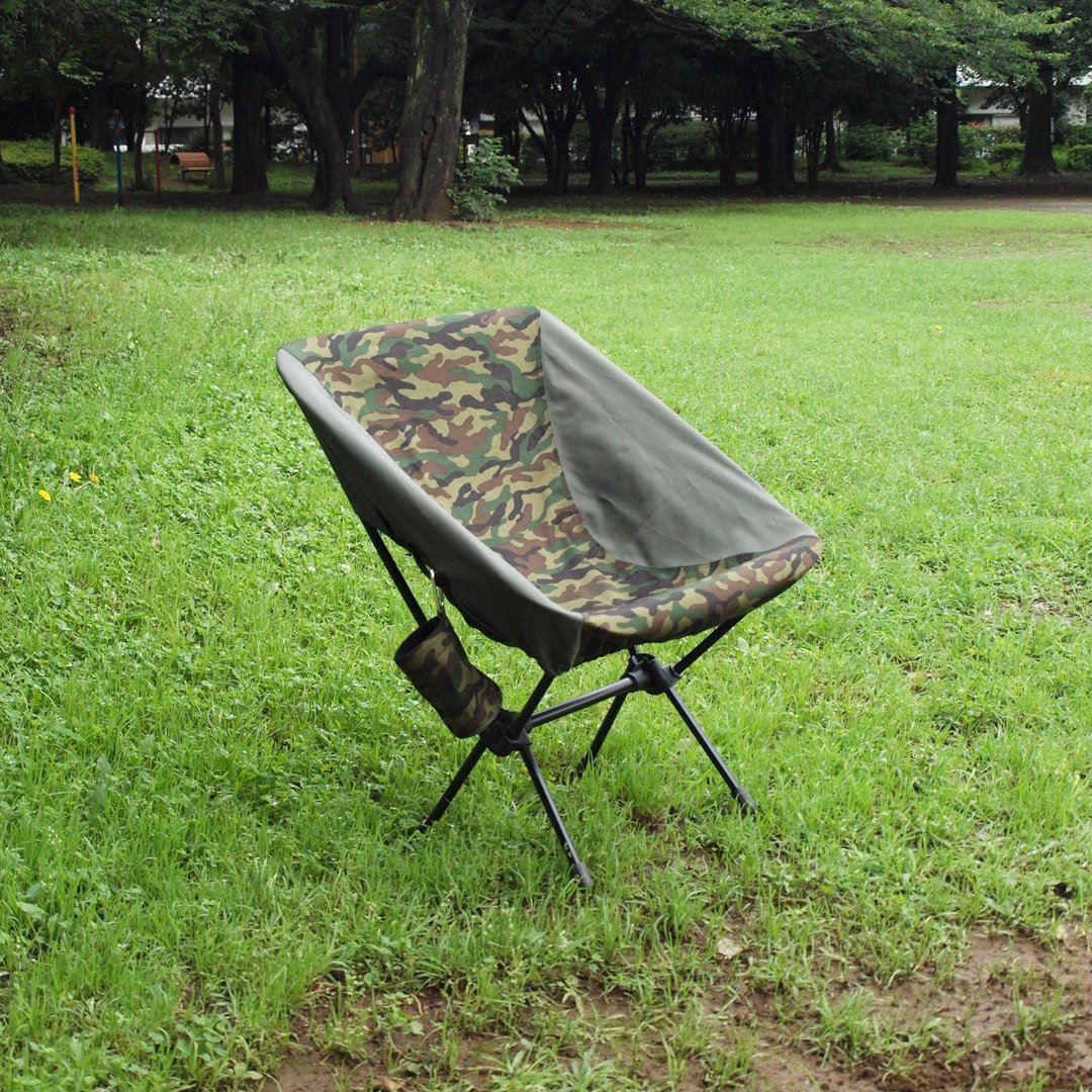Camping chair cover (camouflage twill fabric) - 露营用品 - 棉 绿色