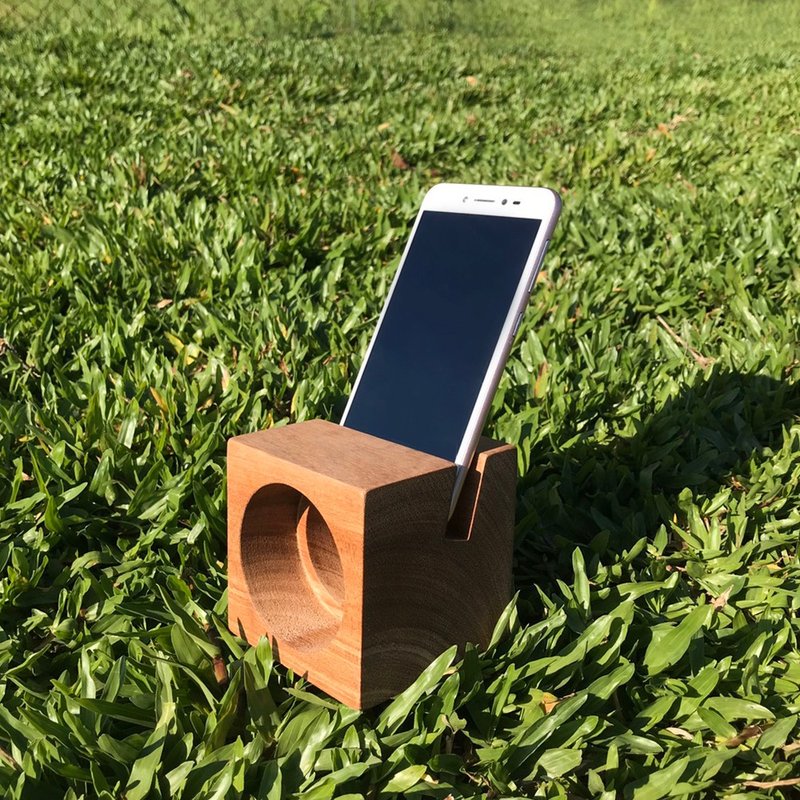 迷你榉木免提箱 - 扩音器/喇叭 - 木头 