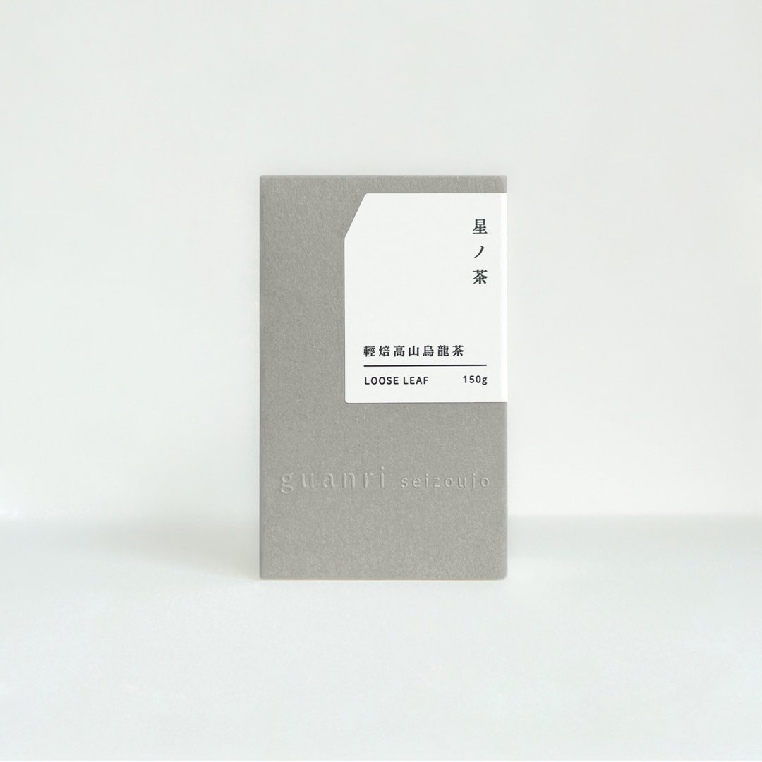 【星之茶】/ 轻焙高山乌龙茶/ 新茶/ 单入盒/ 清香乌龙/ 杉林溪 - 茶 - 纸 灰色