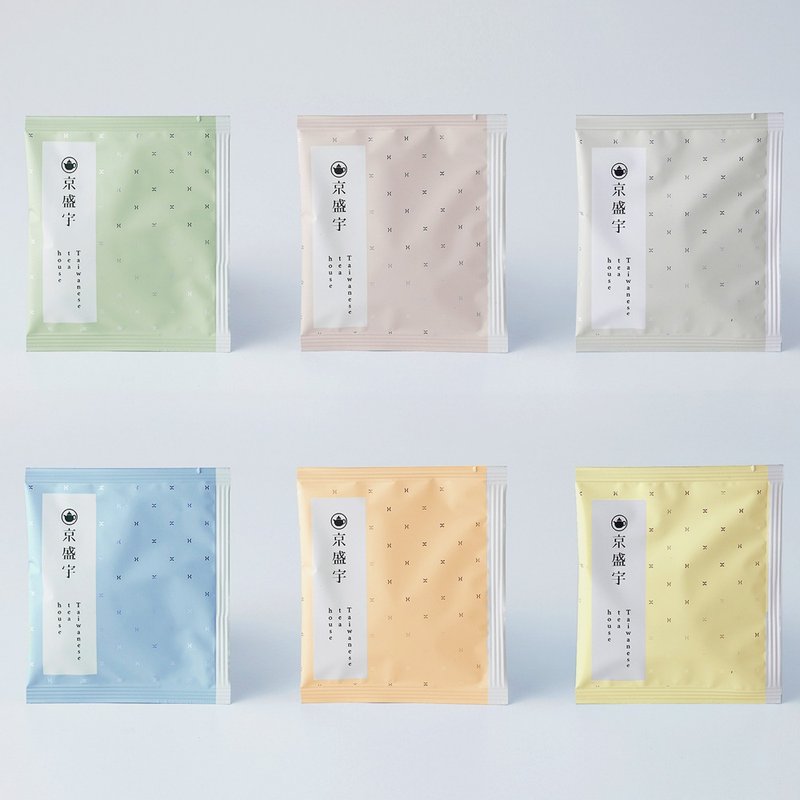 京盛宇 饭店茶包50入量贩组(金萱/四季春/红玉/铁观音/贵妃) - 茶 - 新鲜食材 多色