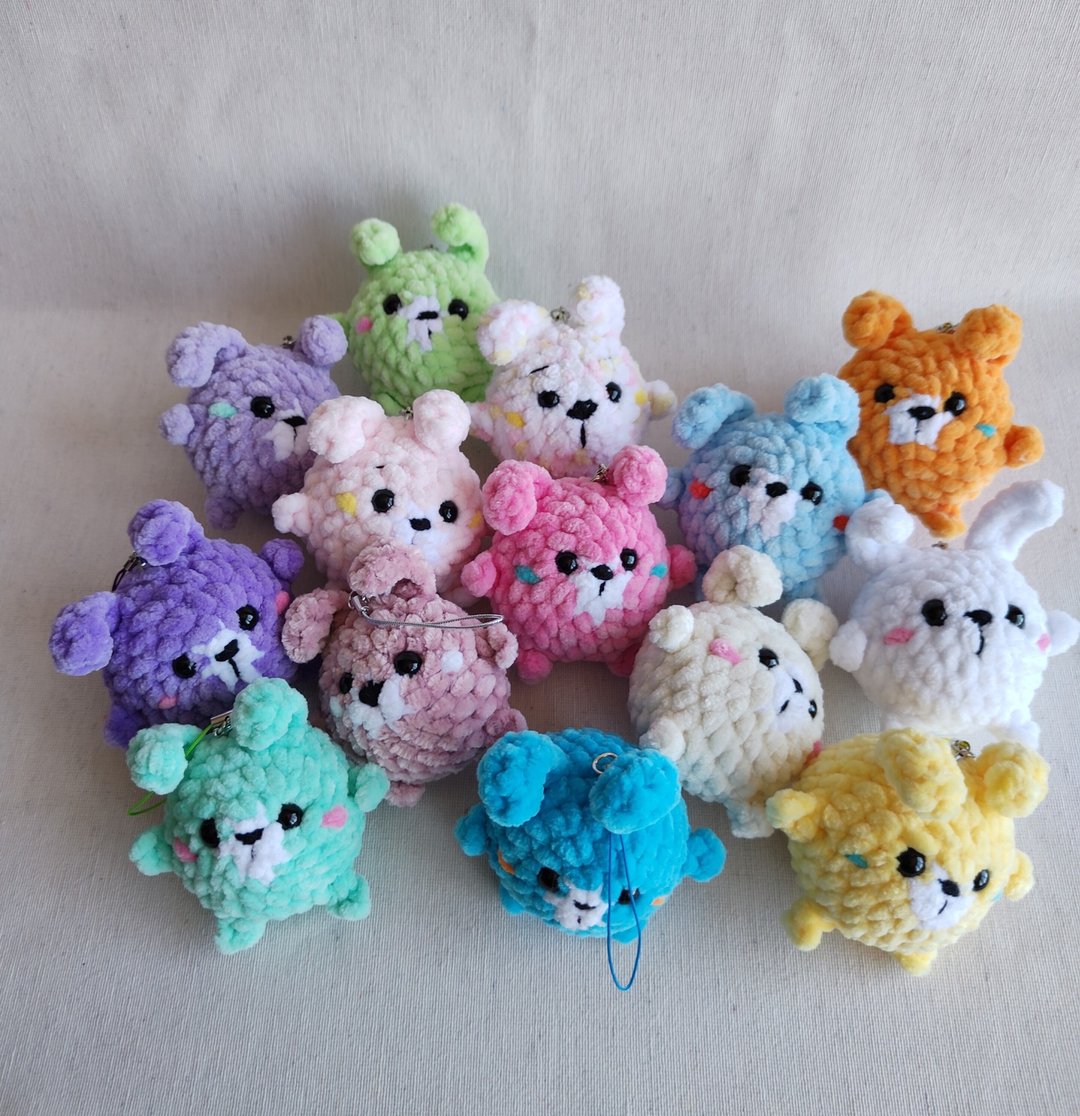 钩针无缝兔子图案，amigurumi 兔子 - 其他数码设计 - 其他材质 