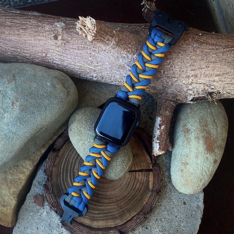 伞绳手作 定制化 伞绳表带 Apple Watch, G-Shock, Garmin 海鲲神 - 表带 - 尼龙 