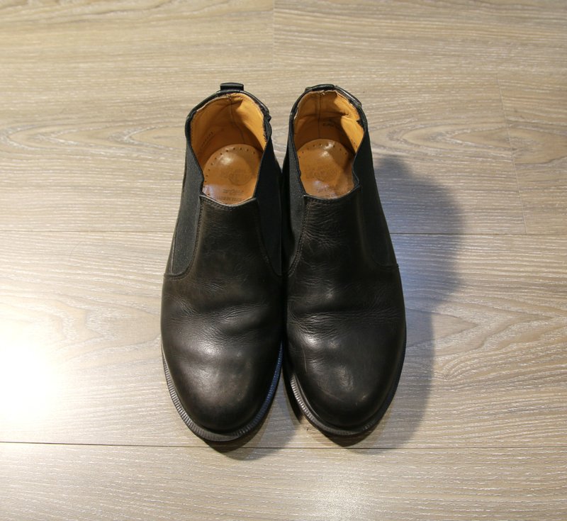 Back to Green:: Dr.Martens全黑（切尔西靴） vintage shoes - 女款休闲鞋 - 其他材质 黑色