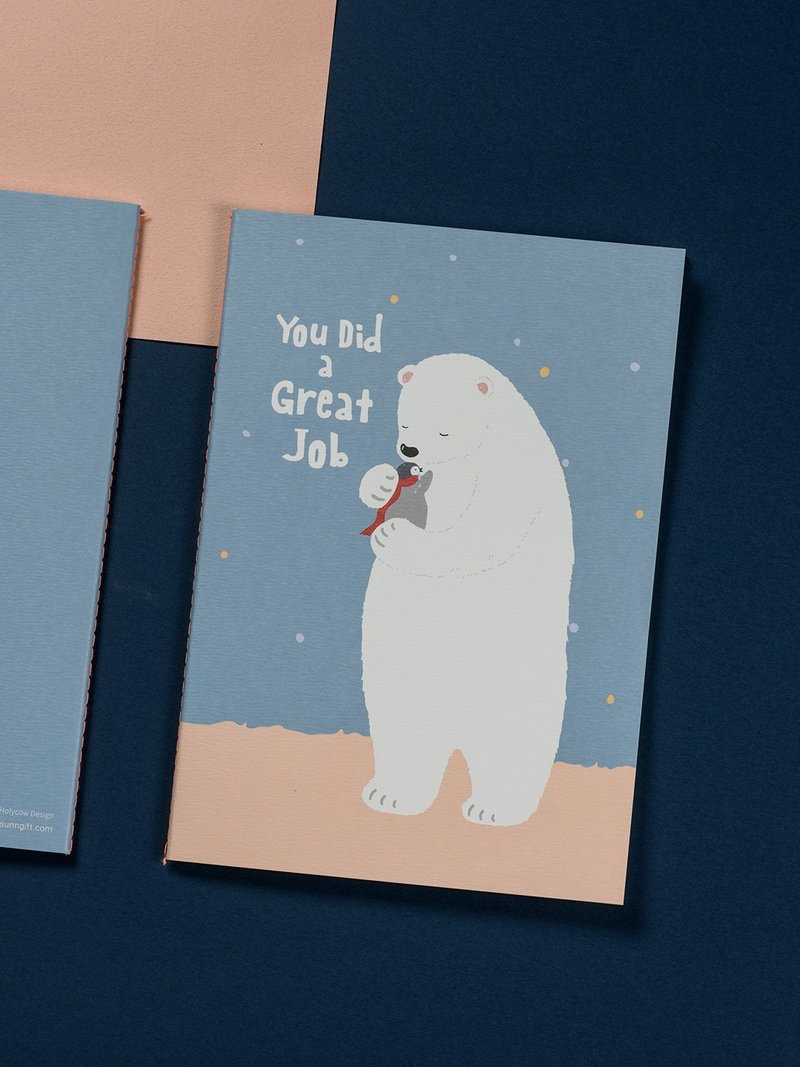 怀特熊系列笔记本-亲爱的你辛苦了 - 笔记本/手帐 - 纸 