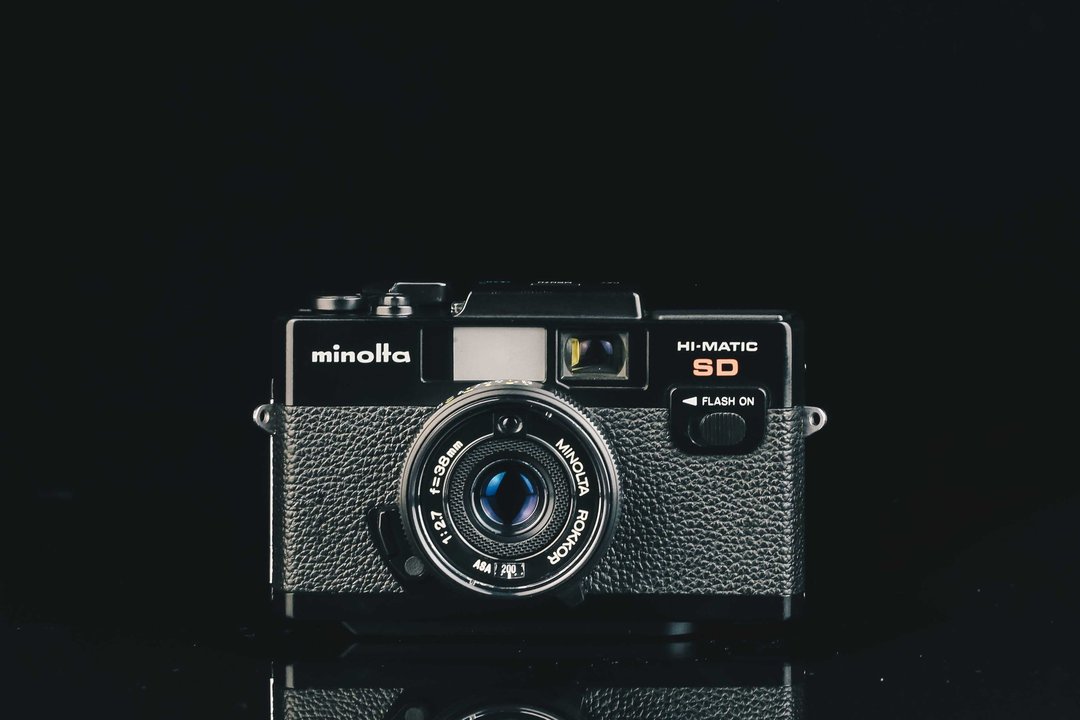 MINOLTA HI-MATIC SD #9650 #135底片相机 - 相机 - 其他金属 黑色