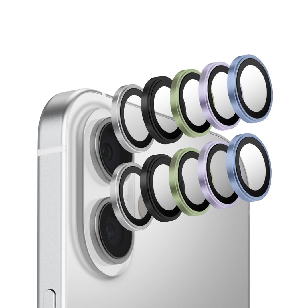 UNIQ 新加坡 OPTIX 铝合金镜头保护贴 iPhone 17 系列 - 手机配件 - 其他材质 多色