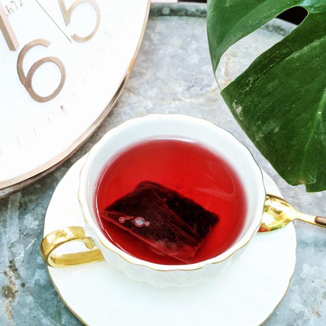 黑醋栗果茶 茶包 10 入 - 茶 - 新鲜食材 白色