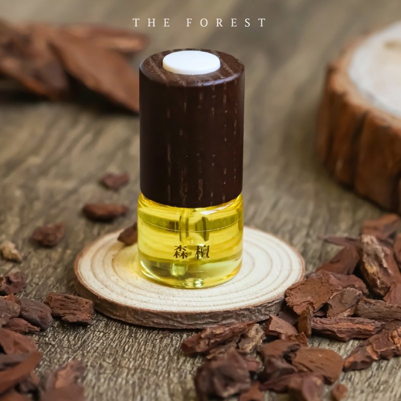森檀空间香氛油5ml - 香薰/精油/线香 - 玻璃 卡其色