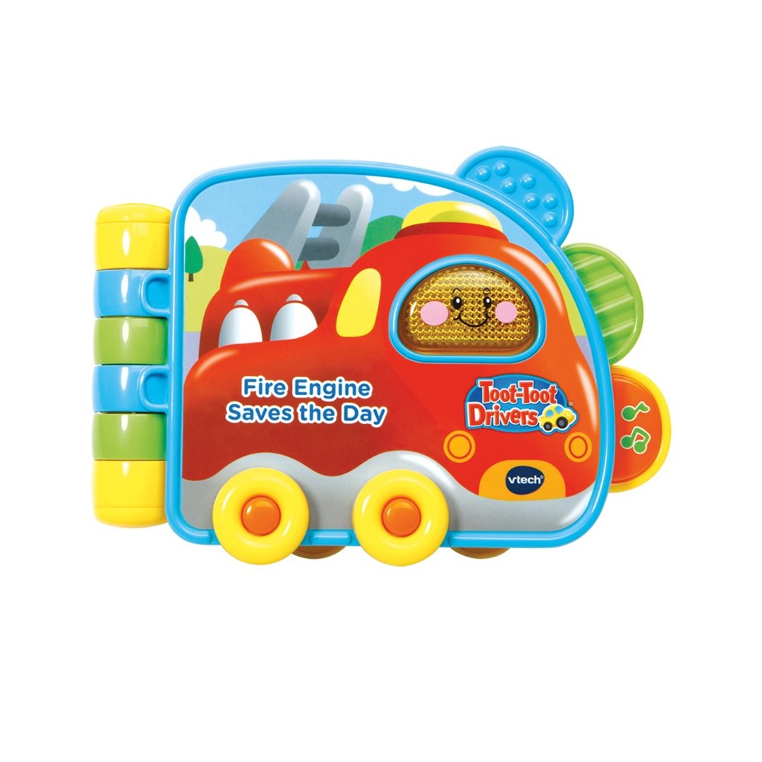 Vtech　嘟嘟车生活翻翻书-消防车 - 玩具/玩偶 - 塑料 