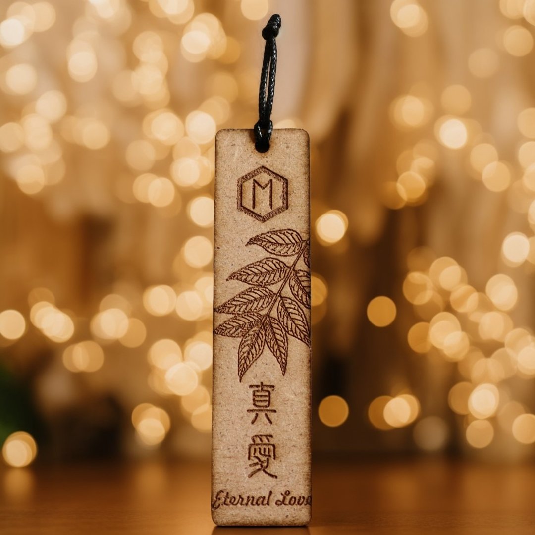 (毕业礼物预售中)卢恩符文御守(真爱) - 吊饰 - 木头 咖啡色
