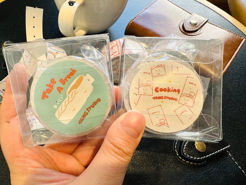 【唐小糖】可爱标签贴 生活系列 可书写装饰贴纸 - 贴纸 - 其他材质 多色