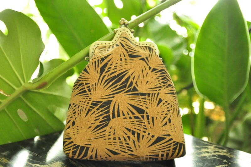 设计师面料特殊软木材料斜挎包手机包 - 侧背包/斜挎包 - 木头 