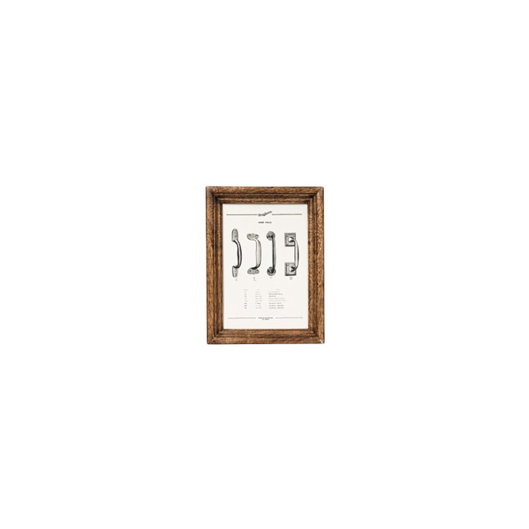 WOODEN NATURAL FRAME Narrow Small 自然原木框架 - 小 / 窄框 - 画框/相框 - 木头 咖啡色