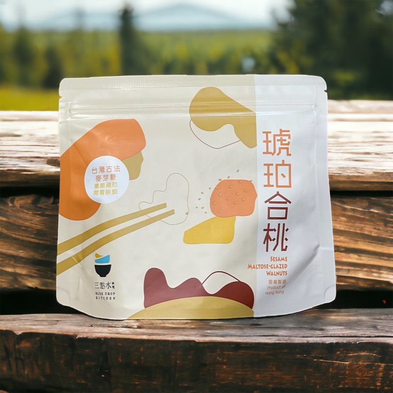【常温配送】香港人气手信 琥珀合桃 古早麦芽糖 散水 / 婚礼回礼 - 坚果 - 新鲜食材 
