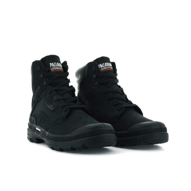 【联名绝版】PALLADIUM PAMPA X TECH WPN米其林防水联名06874黑 - 女款休闲鞋 - 其他材质 