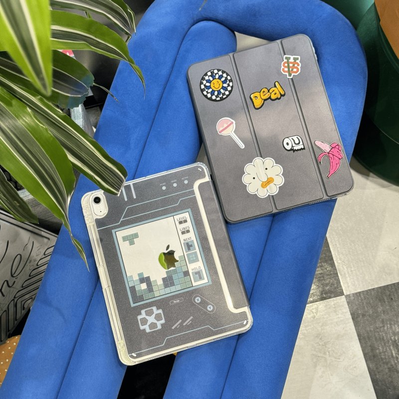 【Navy Gamer】透明硬壳iPad Case - 平板/电脑保护壳 - 硅胶 蓝色