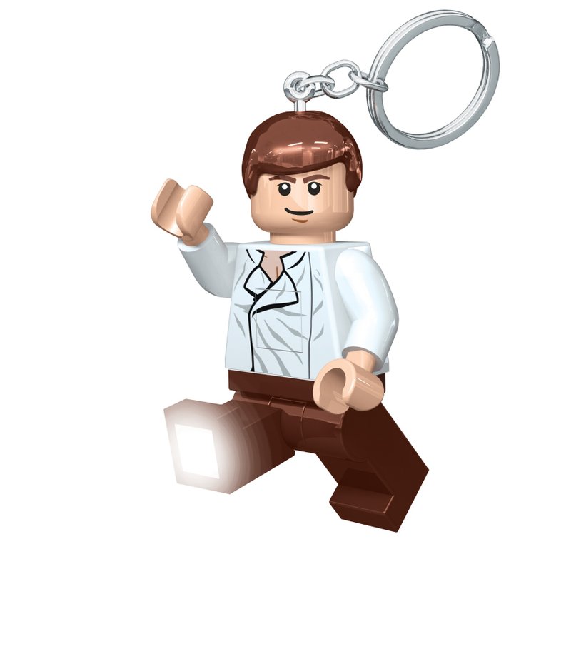 LEGO 乐高星际大战韩索罗钥匙圈灯 - 钥匙链/钥匙包 - 其他材质 