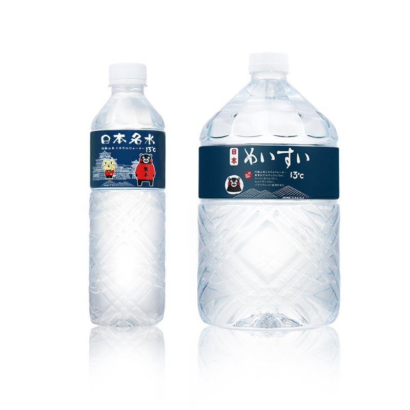 【日本名水13度C】玉名猫款600mlx24入/箱+6000mlx2入/箱日本原装 - 健康/养生 - 其他材质 透明