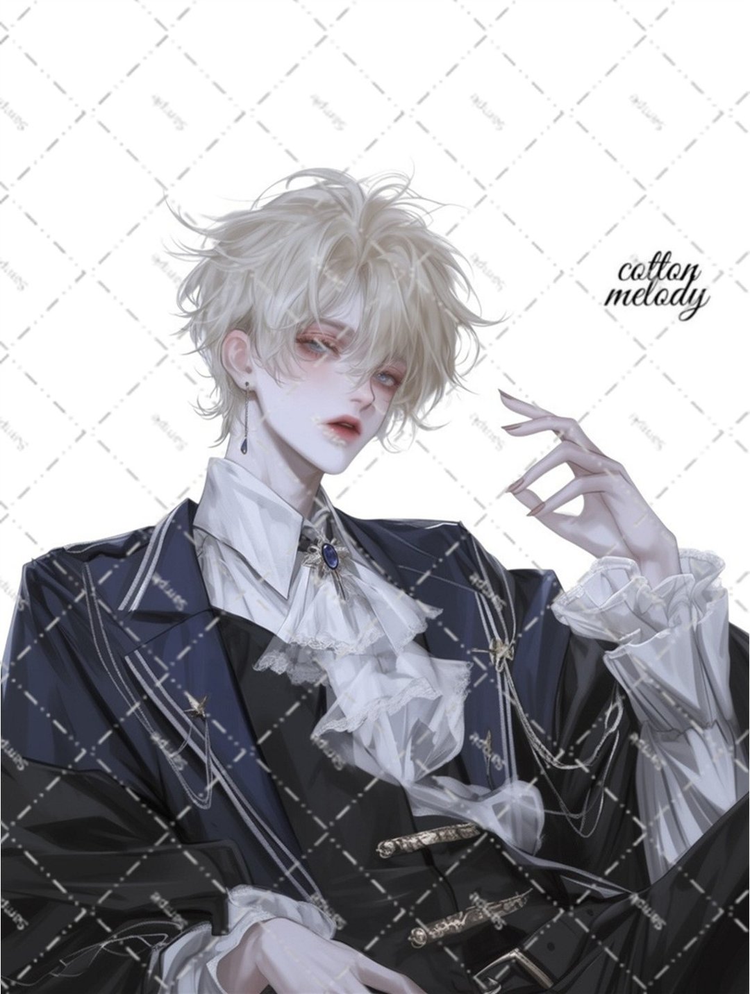 原创贴纸 no.7304 人物贴纸 原创贴纸 人物贴纸 女孩贴纸 原创人物贴纸 - 贴纸 - 纸 