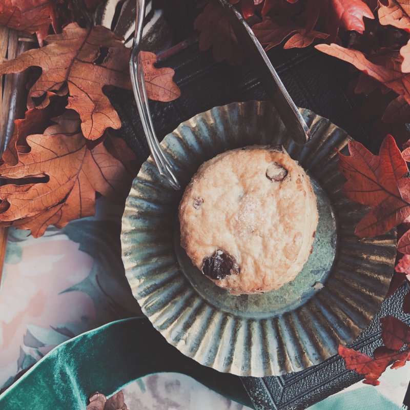 英式司康/scone | 海盐栗子、蜜橙乌龙茶、一保堂焙茶米果 - 蛋糕/甜点 - 新鲜食材 