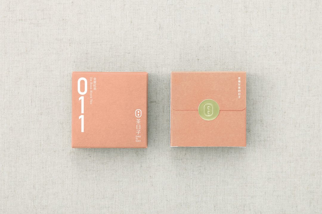 【茶包】Dae 011 | 金萱红茶 一日正好 随身盒 (茶包2入/盒) - 茶 - 新鲜食材 粉红色