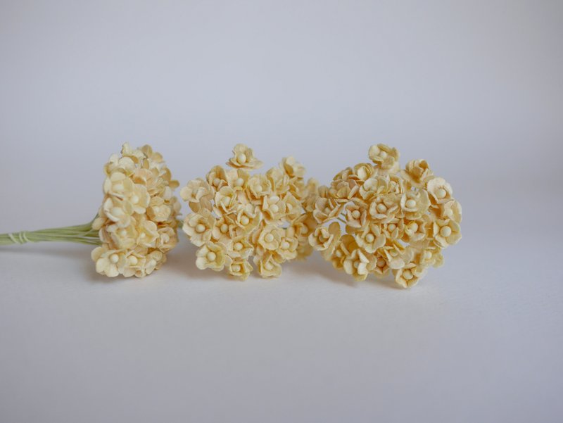 纸花，用品，100 件。加拿大海葵，大小 0.8 厘米，黄色 - 其他 - 纸 黄色