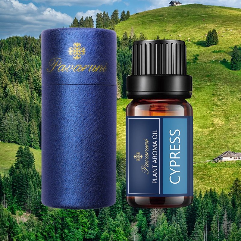 Pavaruni美国原创丝柏香薰精油礼盒40种扩香油性香氛植物精油 - 香薰/精油/线香 - 精油 蓝色