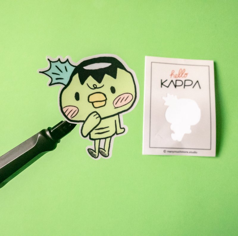 Kappa Sticker Emotional Collection - 贴纸 - 纸 多色