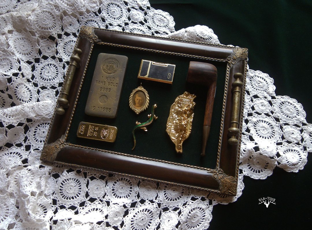 【老时光 OLD-TIME】早期台湾制展示用托盘 - 收纳用品 - 其他材质 