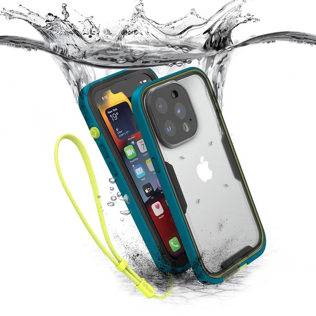 CATALYST iPhone13 Pro Max (3颗镜头) 完美四合一防水保护壳 蓝 - 手机壳/手机套 - 聚酯纤维 蓝色