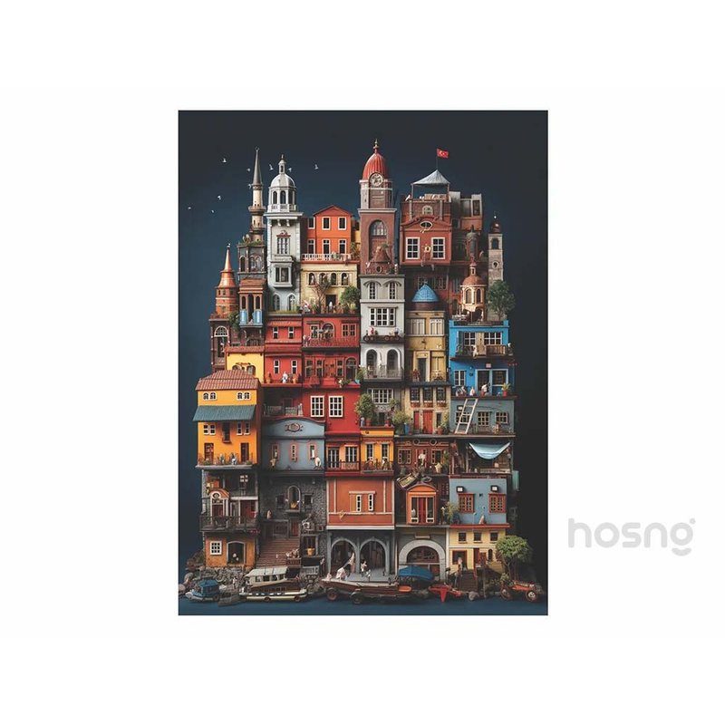 伊斯坦堡巴拉特∕AI城市系列_拼图_1000片 - 拼图 - 纸 