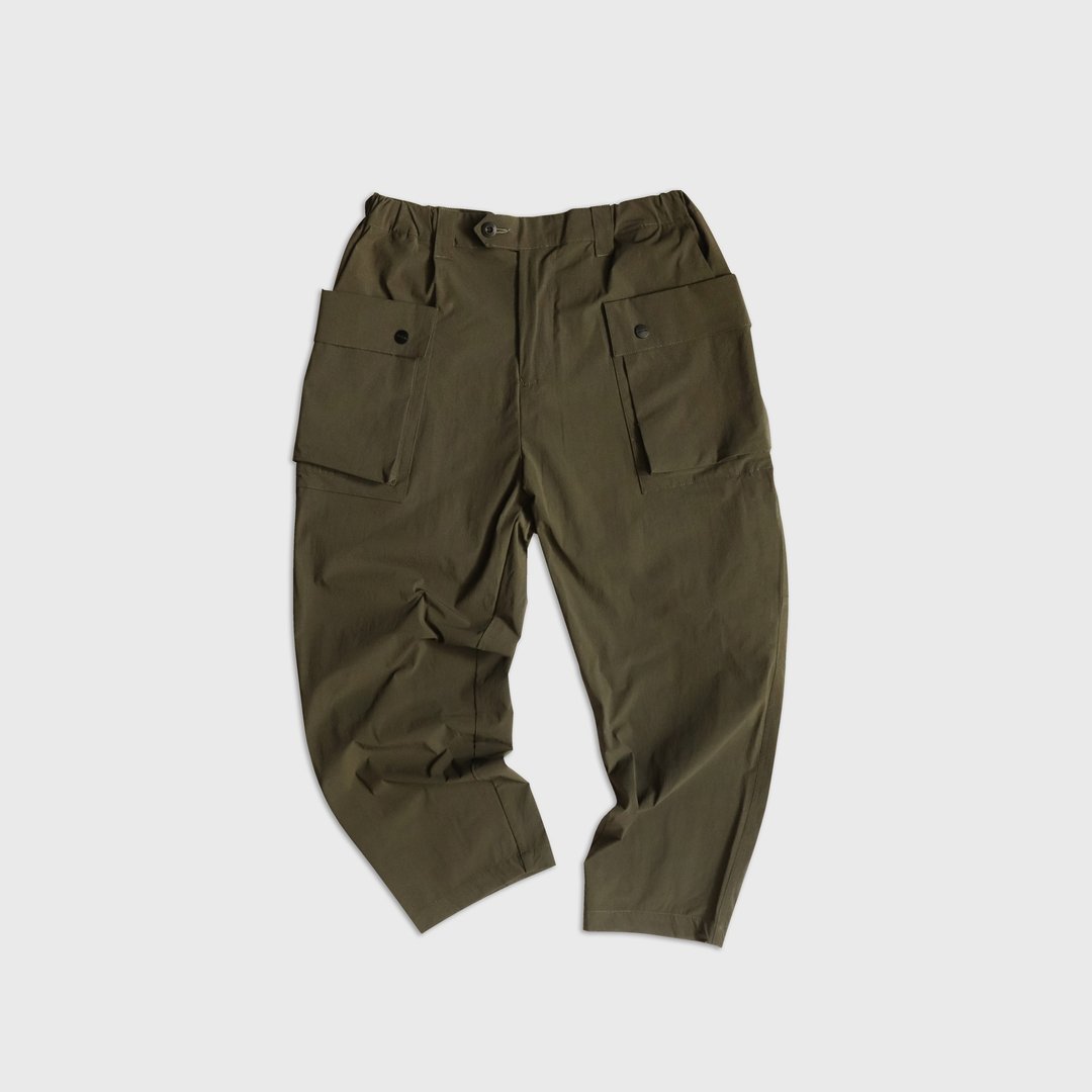 DYCTEAM - Pocket ankle pants (green) - 男士长裤 - 其他材质 绿色